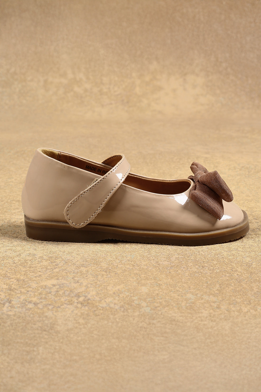 One Friday Girls Beige Party Wear Bellies