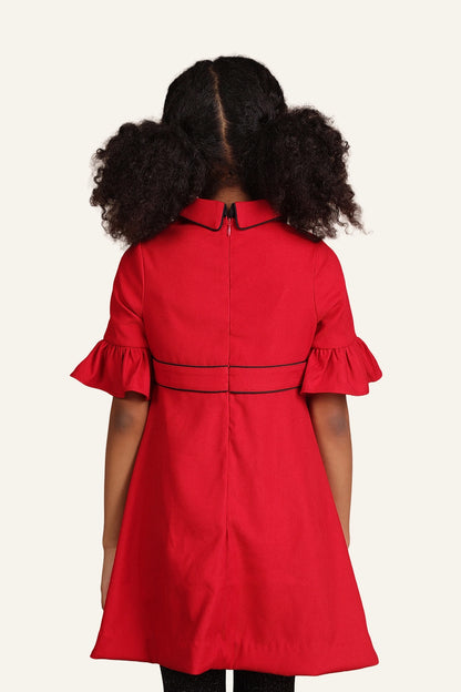 Girls Red Dress