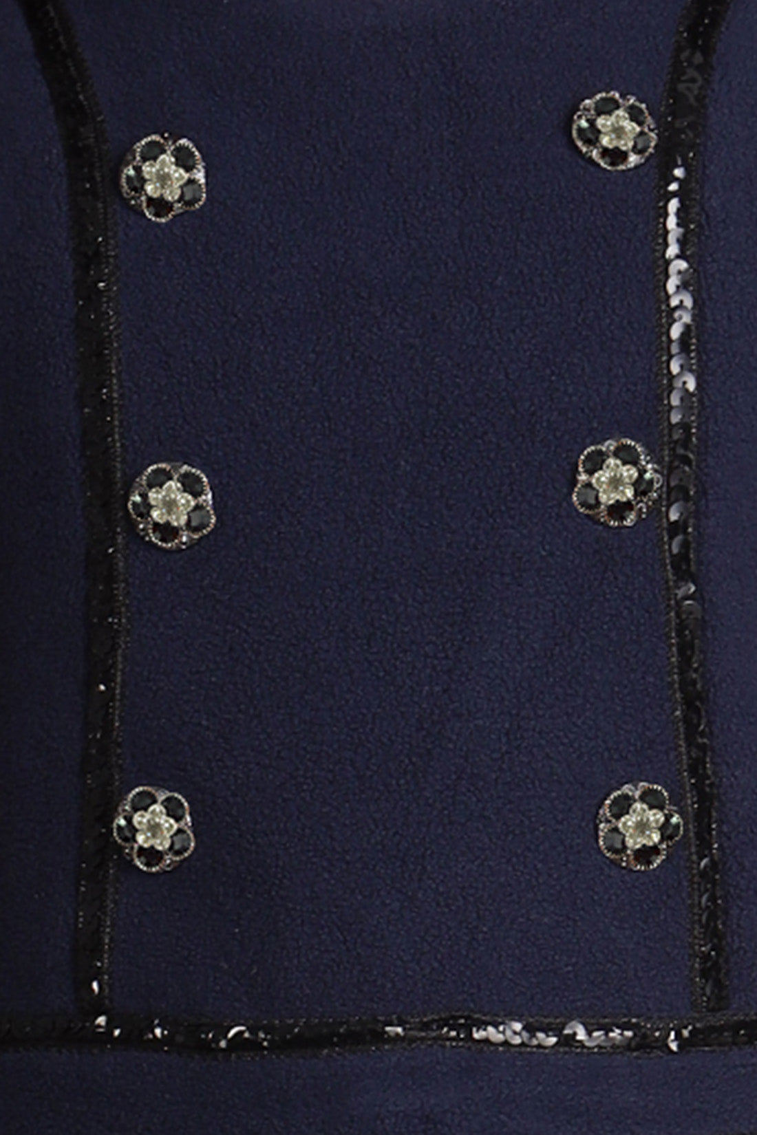 Girls Navy Blue Dress