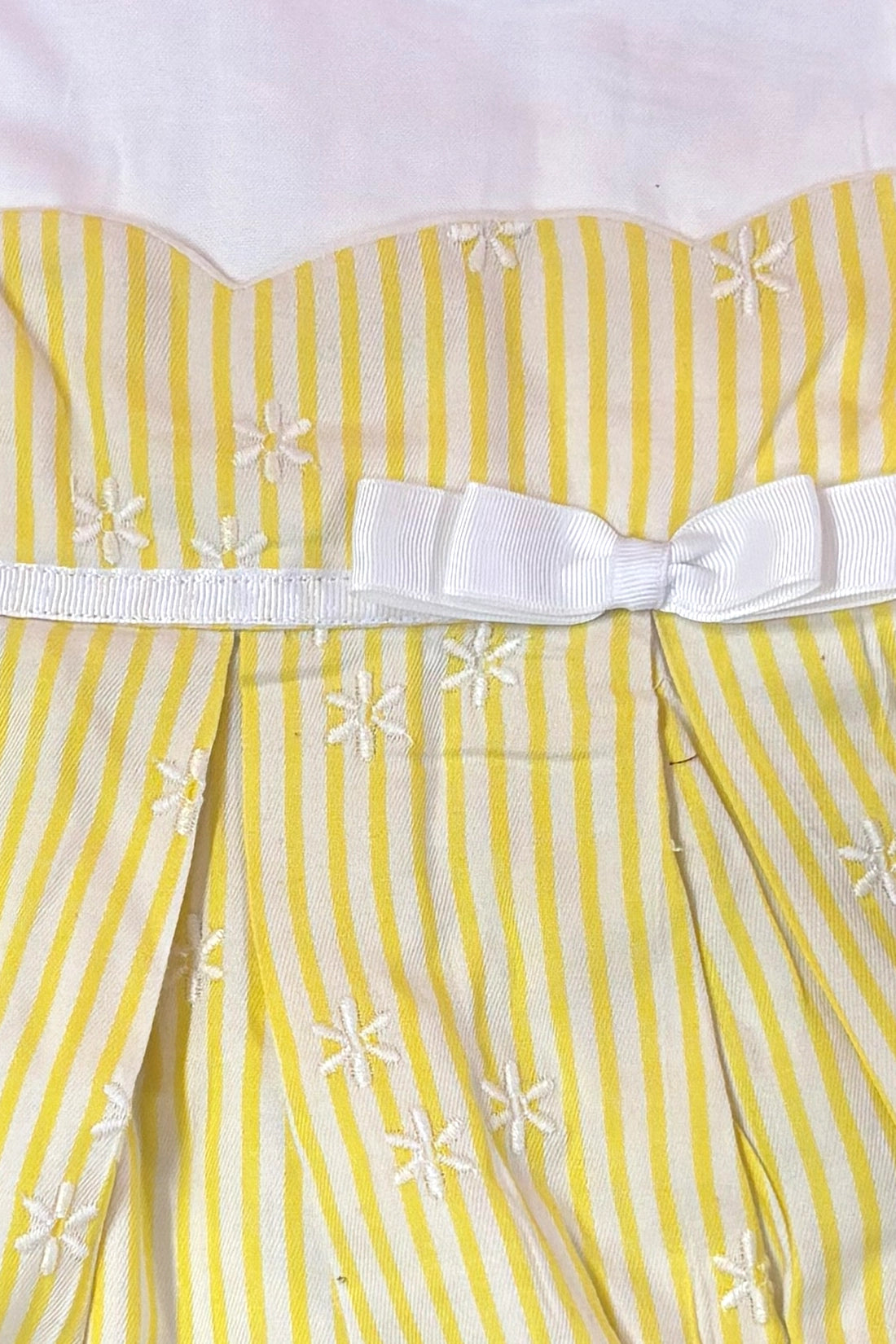 Baby Girls Multi Striped Cotton Dress