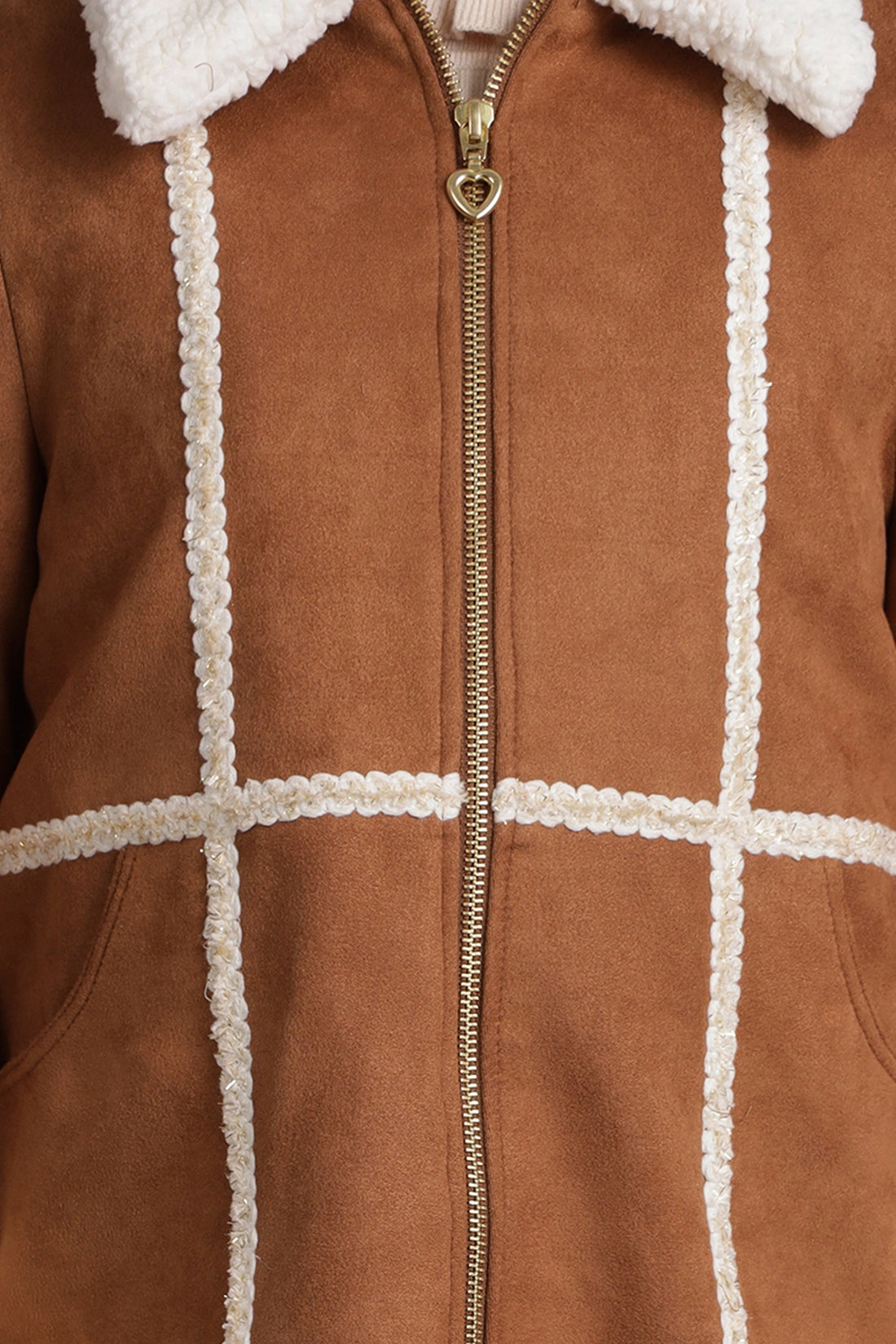 Girls Coffee Overcoat