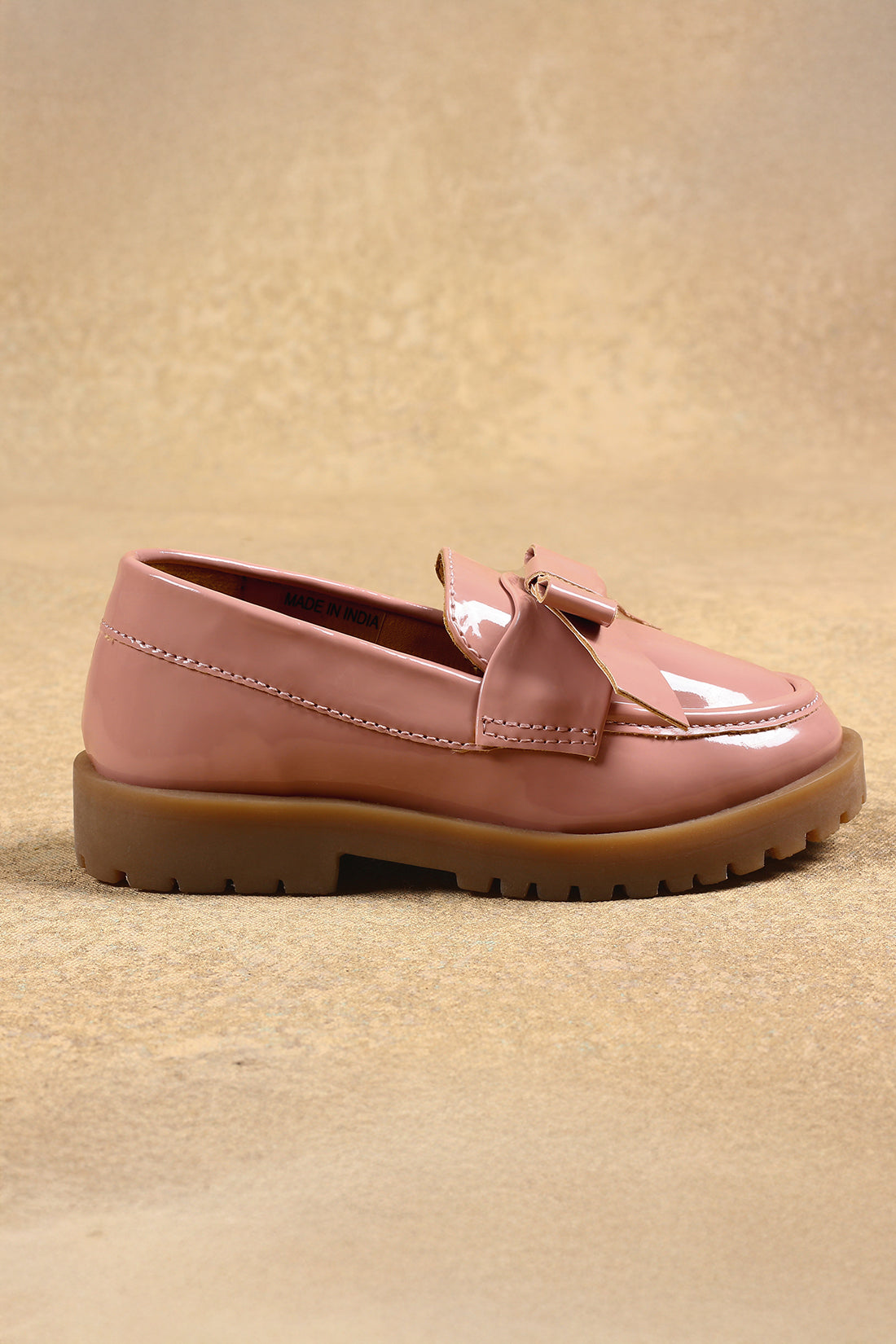 One Friday Girls Pink Casual Loafers