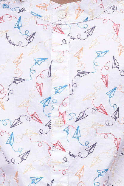 Boys White Shirt