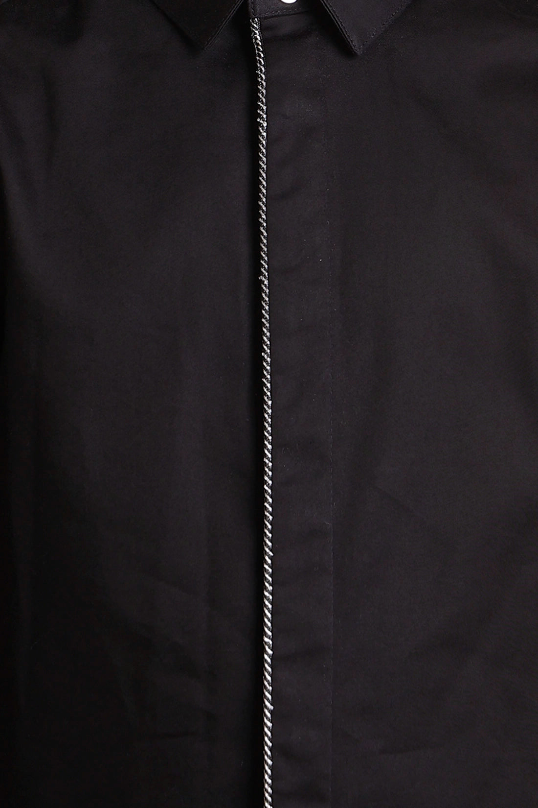 Boys Black Party Shirt