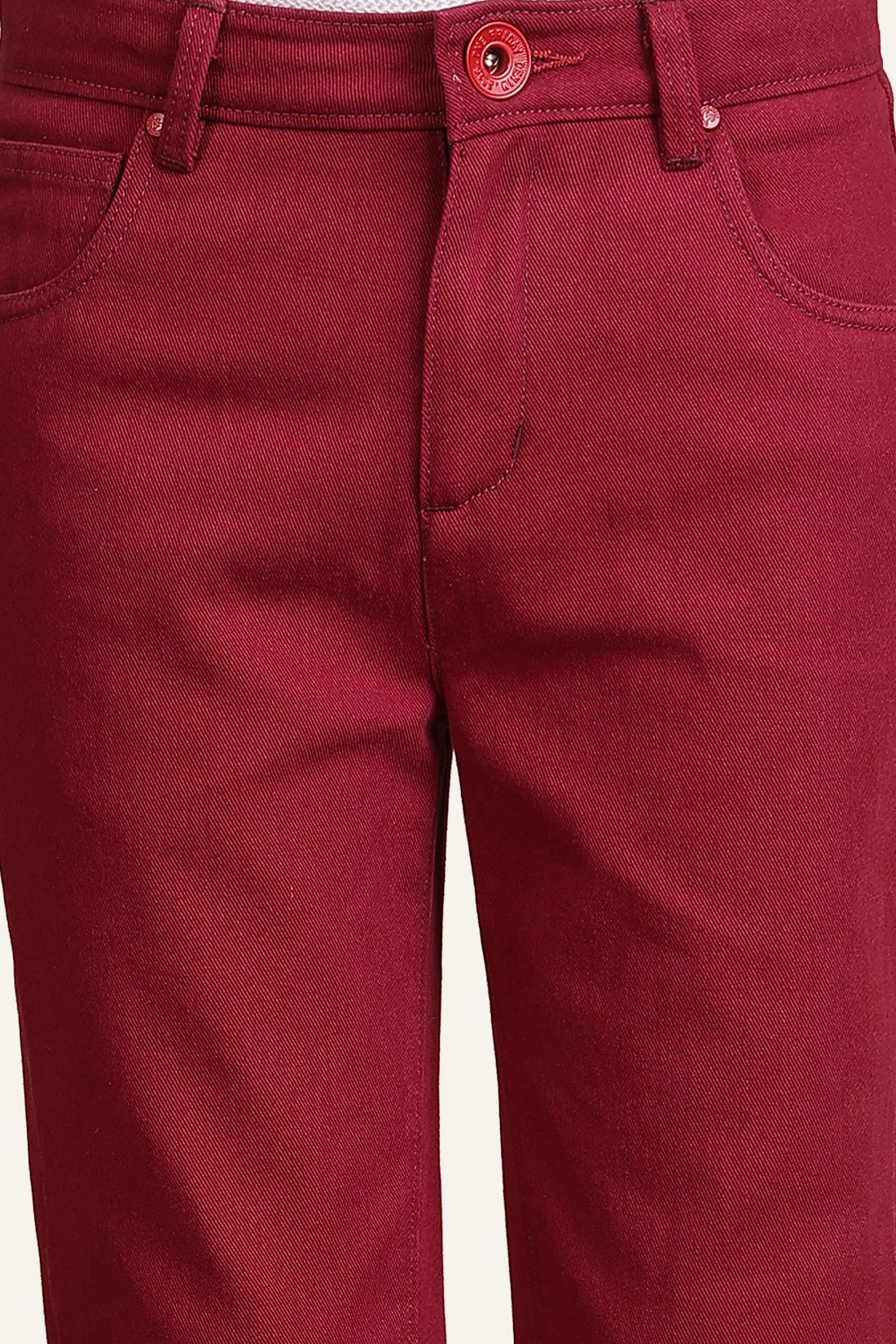 Boys Red Trouser – Comfortable Cotton