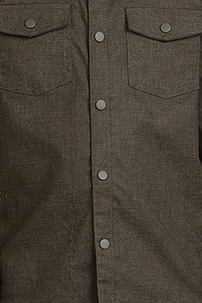 Boys Olive OverShirt