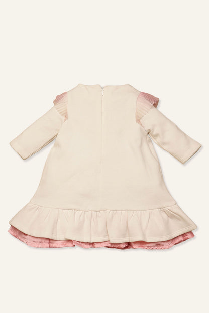 Baby Girls Off White Dress