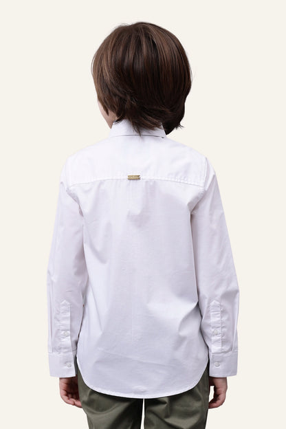 Boys Collared Shirt with Bow