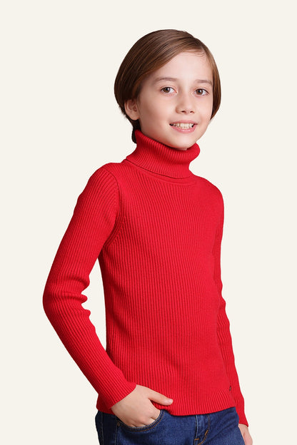 Boys Red Jumper