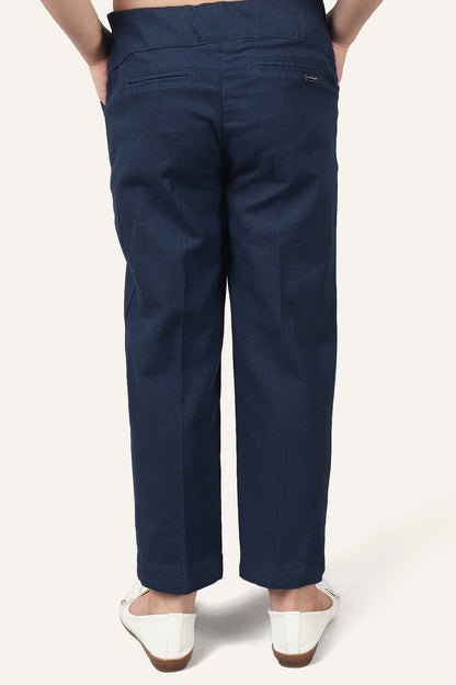 Girls Navy Blue Pants