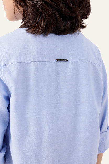 Boys Blue Casual Shirt