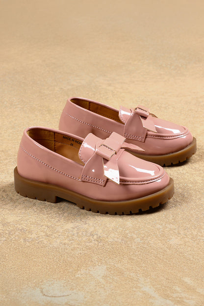One Friday Girls Pink Casual Loafers