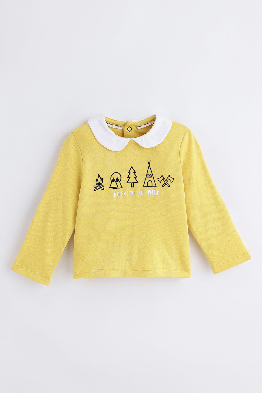 Baby Boys Mustard Clothing Set