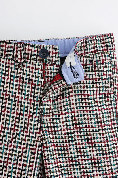 Baby Boys Solid Polyester Regular Fit Trousers