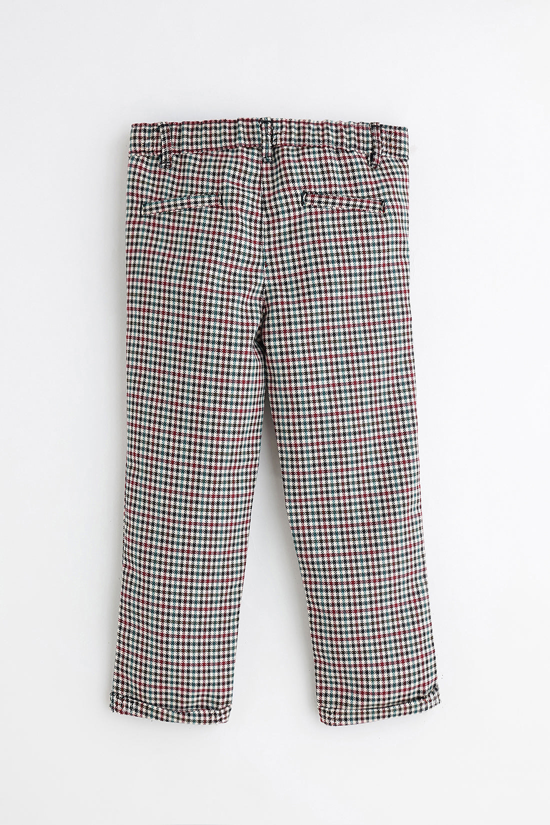 Baby Boys Solid Polyester Regular Fit Trousers