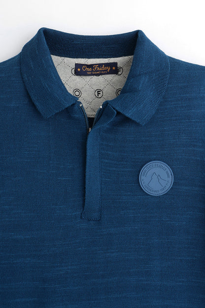 Boys Teal Sweater – Winter Layer