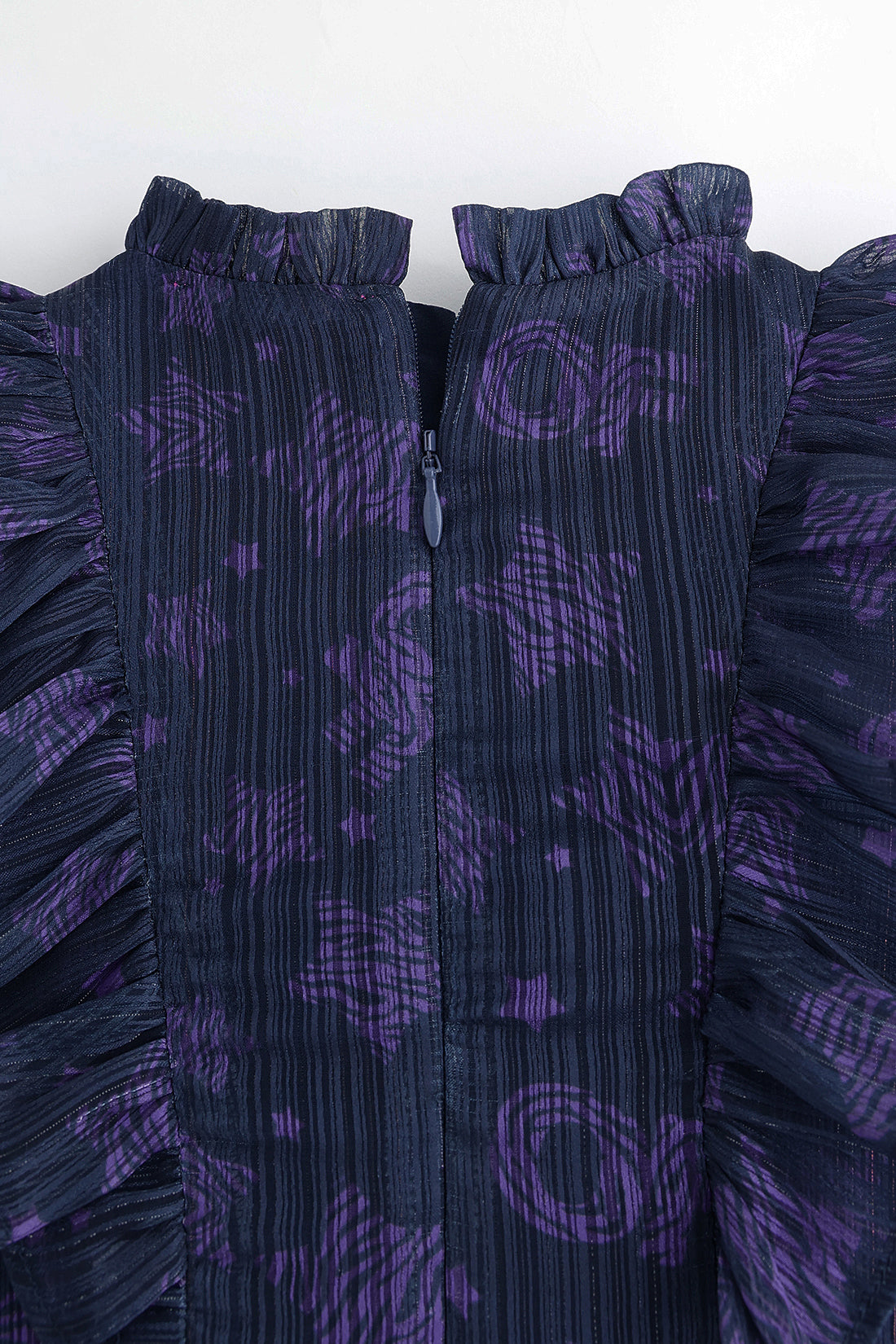 Girls Multicolour Star Print Full Sleeve Dress | One Friday