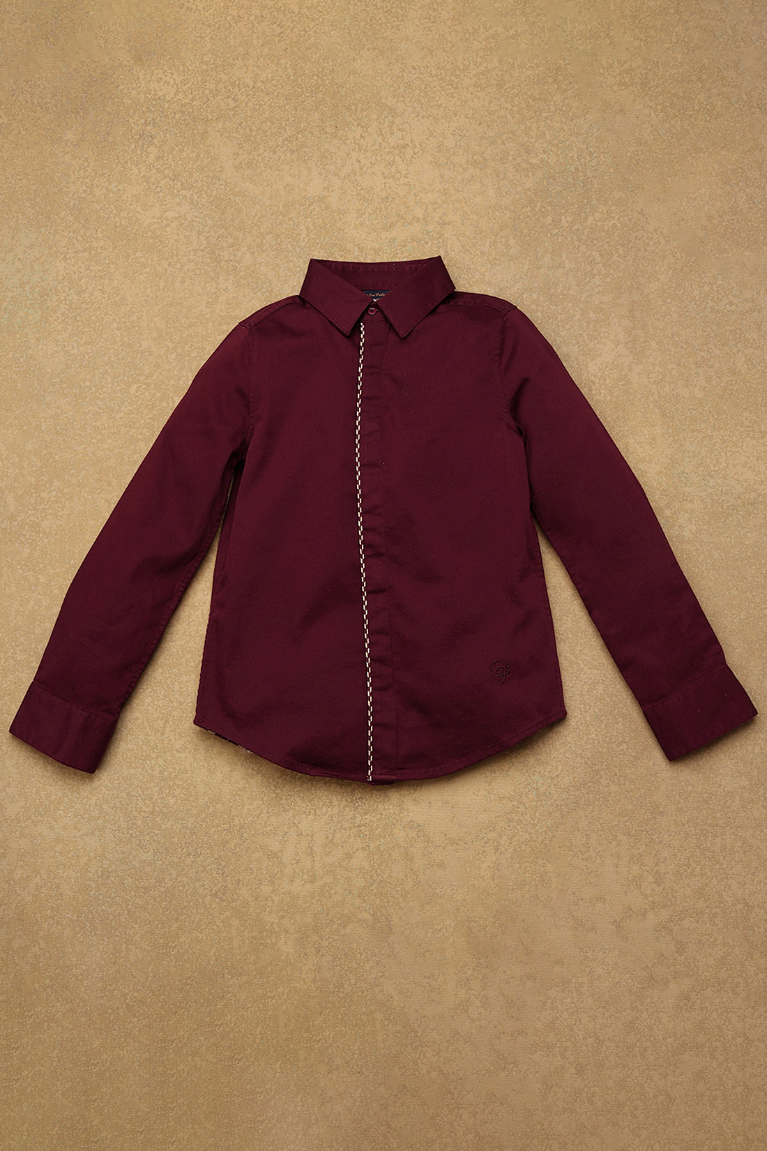Boys Burgundy Shirt