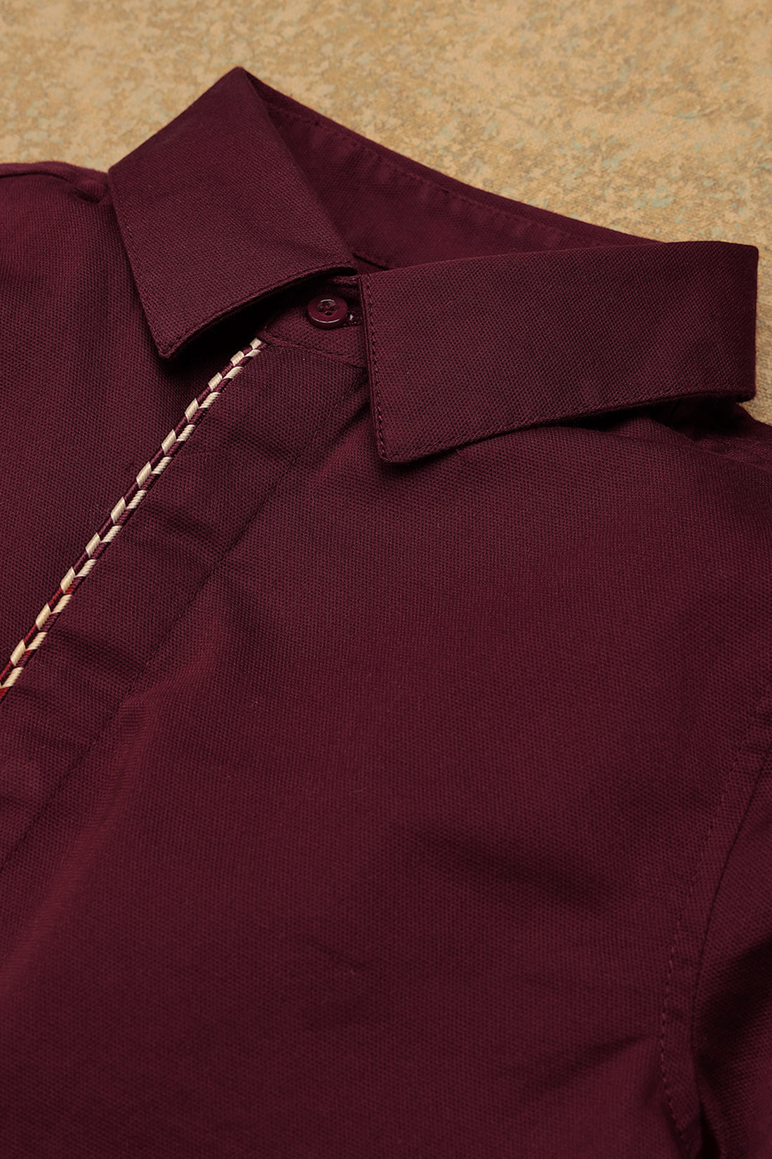 Boys Burgundy Shirt