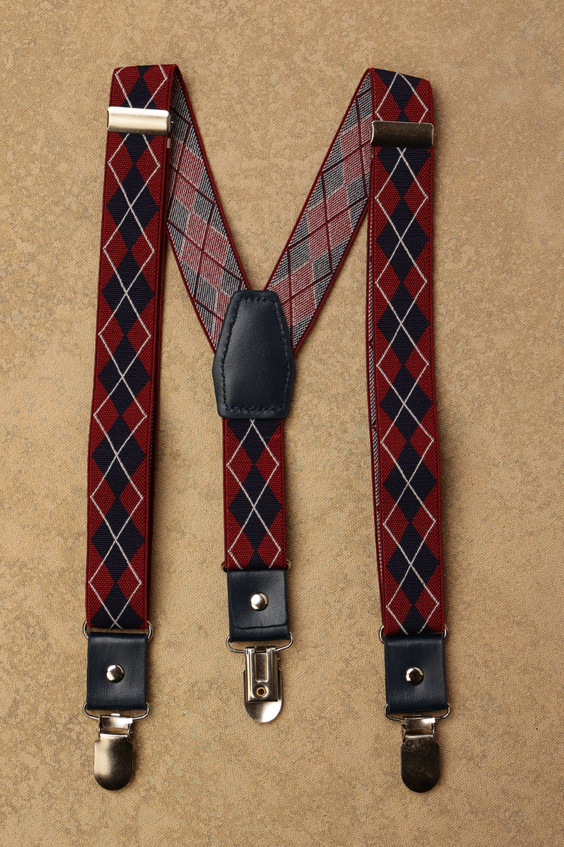 One Friday Multi Elastic Abstract Suspender