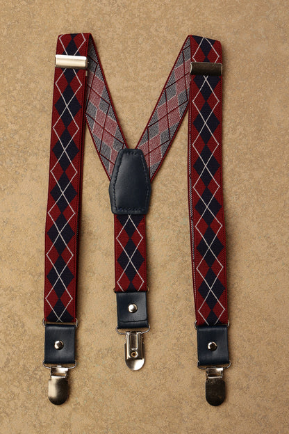 One Friday Multi Elastic Abstract Suspender