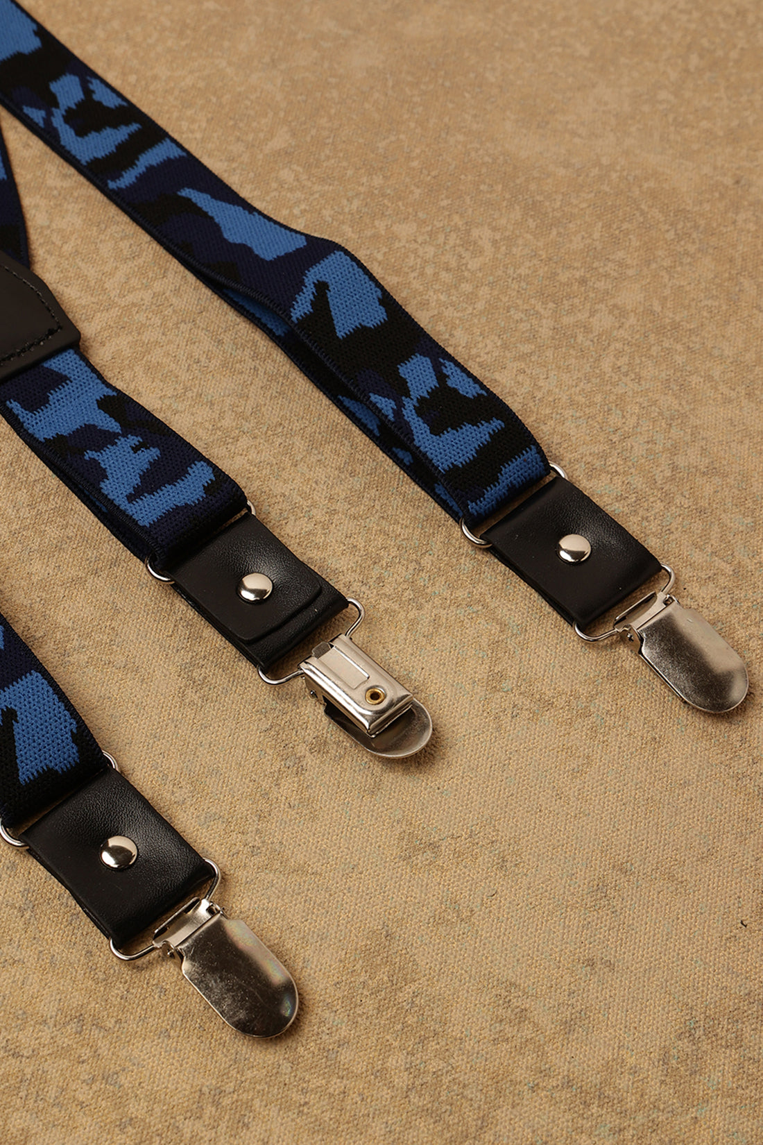 One Friday Multi Elastic Stripes Suspender