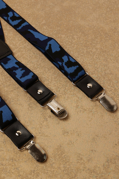 One Friday Multi Elastic Stripes Suspender