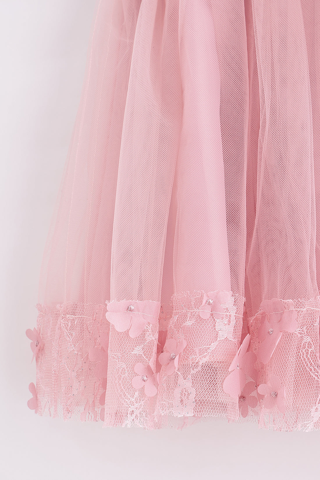 Girls Solid Cap Sleeve Zip Party Dress | One Friday