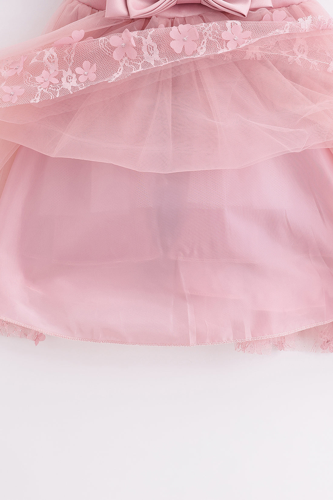 Girls Solid Cap Sleeve Zip Party Dress | One Friday