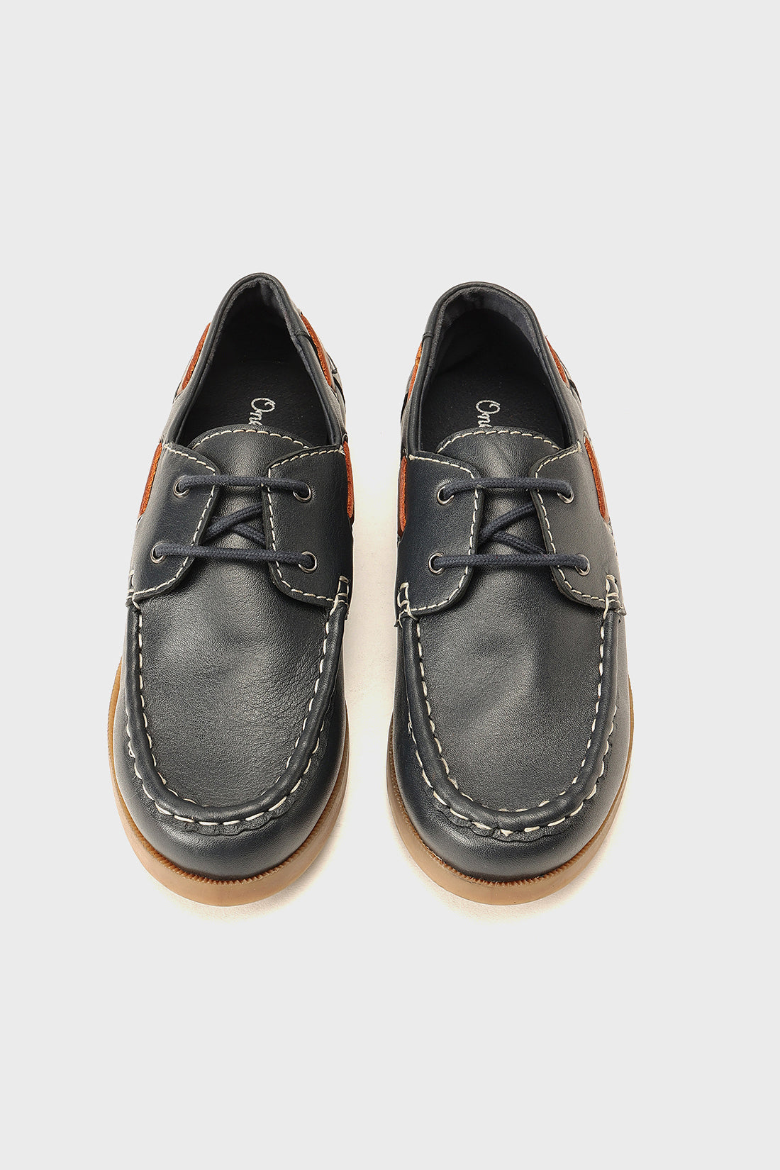 Boys Blue Leather Partywear Shoes Style | One Friday