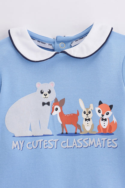 Baby Boys Blue Everyday Clothing Set