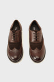 Boys Brown Leather Formal Shoes Classic Comfort | One Friday