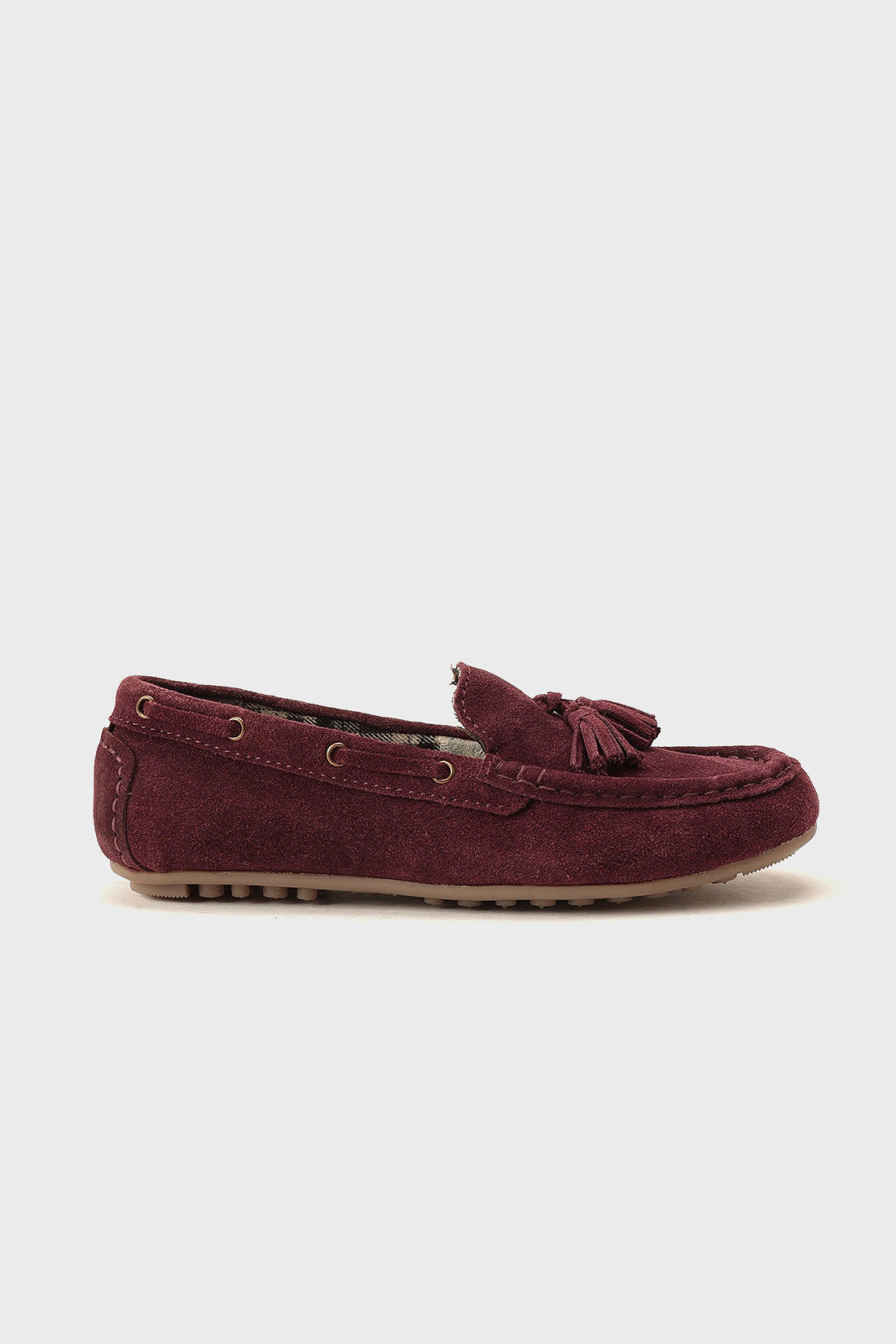 Boys Maroon Leather Partywear Shoes Stylish Fit | One Friday