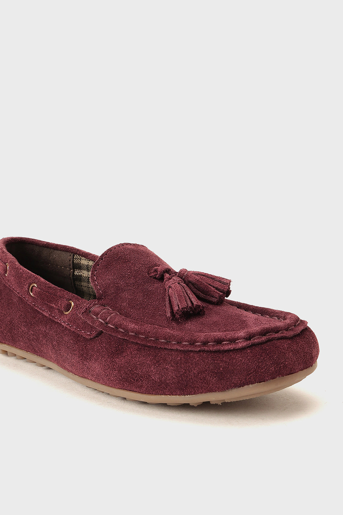 Boys Maroon Leather Partywear Shoes Stylish Fit | One Friday