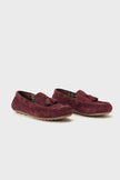 Boys Maroon Leather Partywear Shoes Stylish Fit | One Friday
