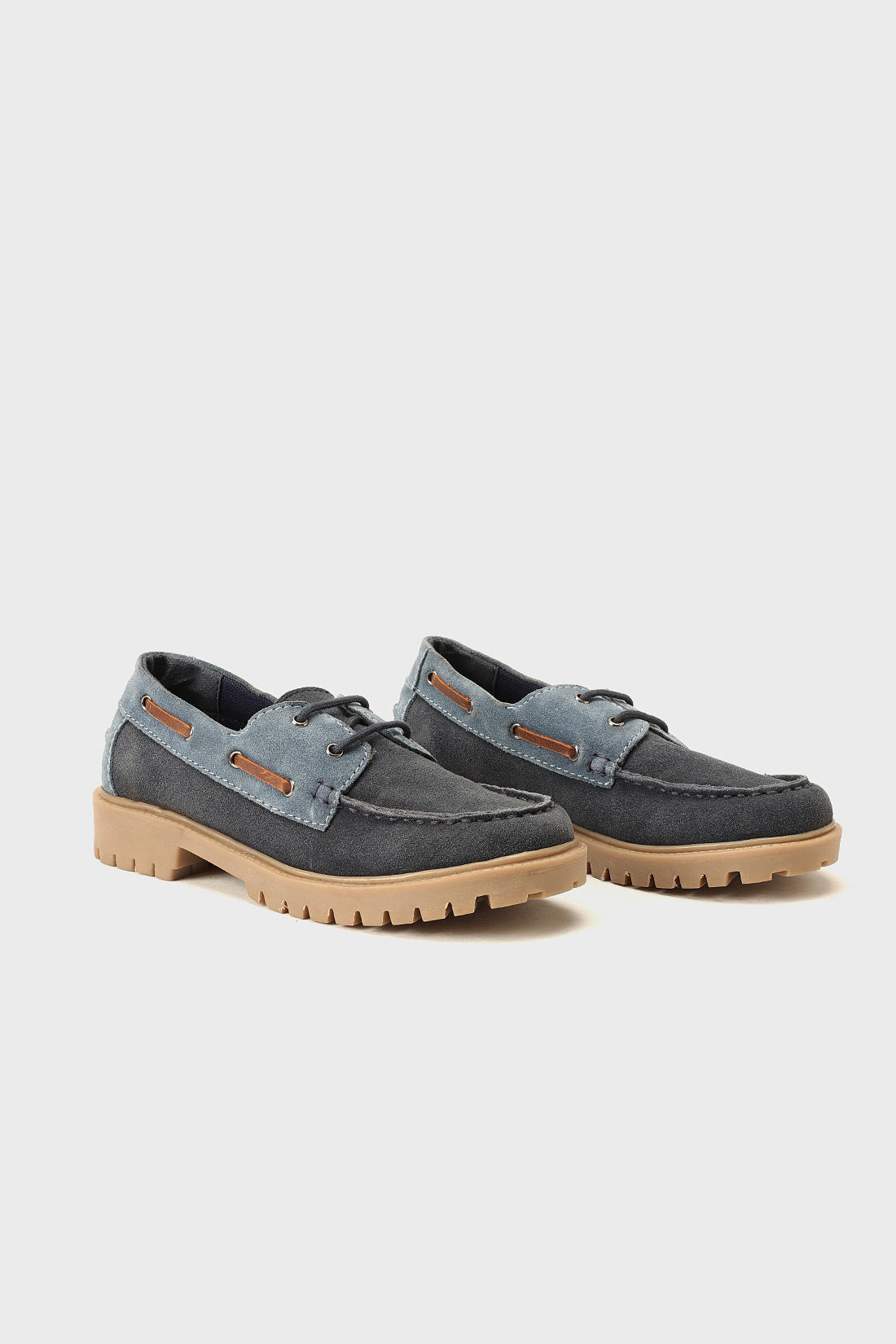 Boys Navy Blue Leather Partywear Shoes Smart Fit | One Friday