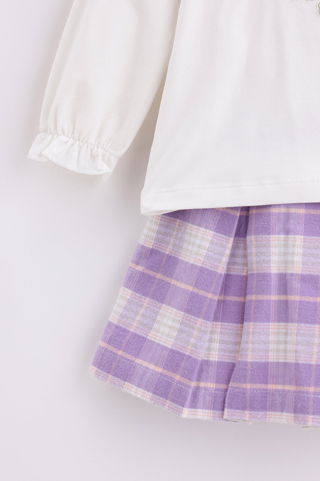 Baby Girls Multi color Top & Skirt Set