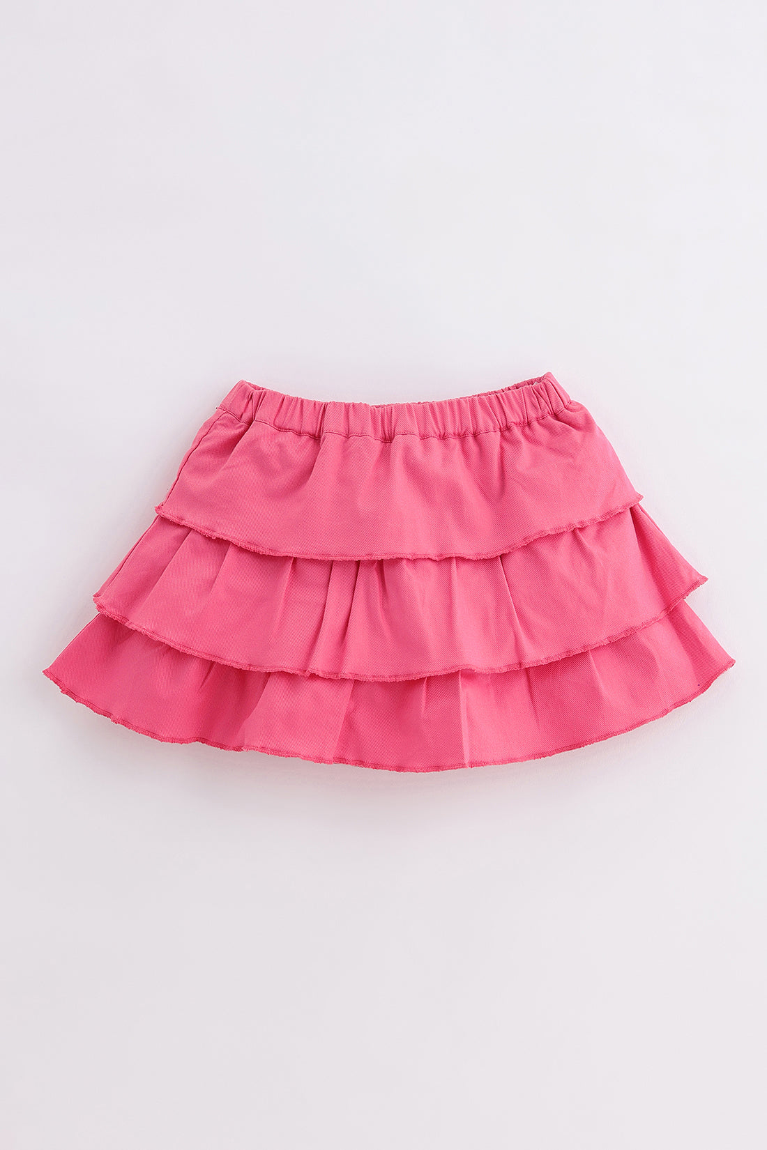 Baby Girls Multi Cotton Top & Skirt Set