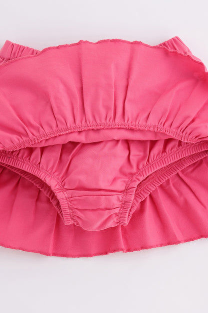 Baby Girls Multi Cotton Top & Skirt Set