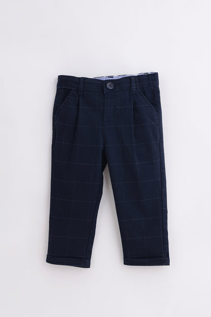 Boys Navy Blue 3-Piece Formal Set