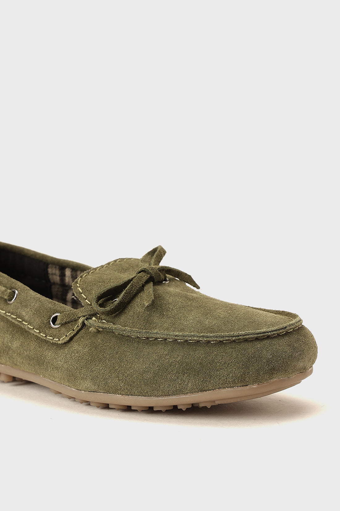 Boys Olive Leather Formal Shoes Premium Finish | One Friday