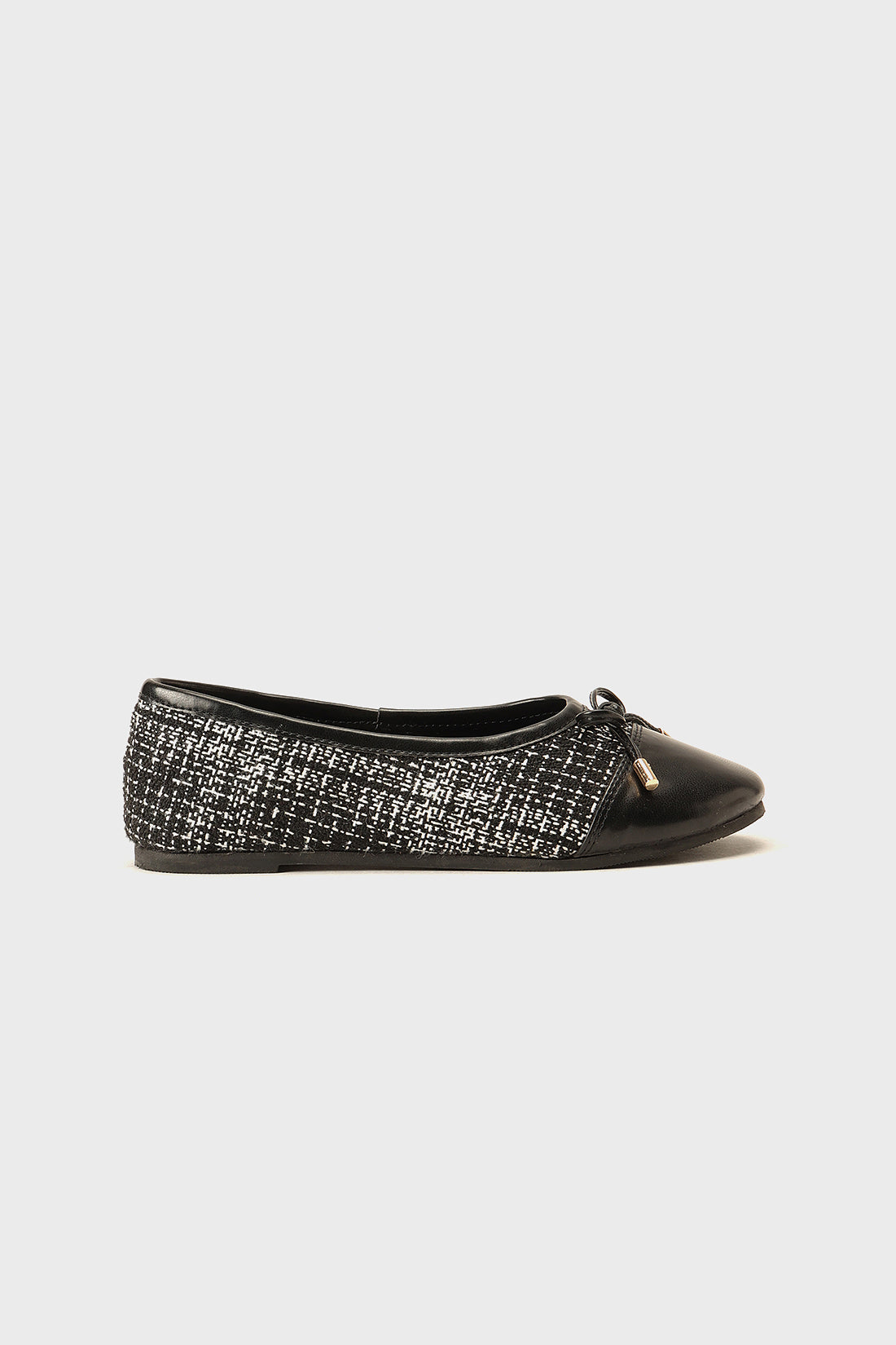 Girls Black PU Leather Partywear Shoes Elegant Fit | One Friday