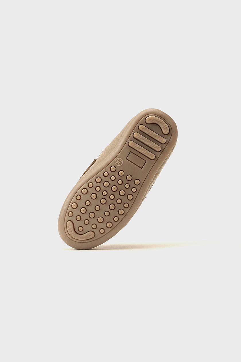 Boys Ecru PU Leather Formal Shoes Smart & Durable | One Friday