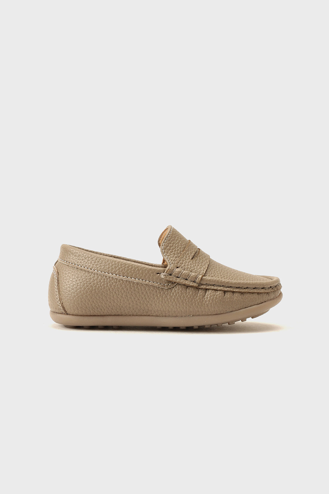 Boys Ecru PU Leather Formal Shoes Smart & Durable | One Friday