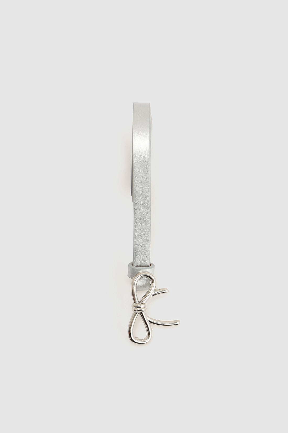 Silver Girls Solid Leather Belts