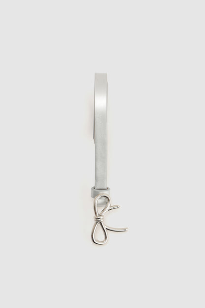 Silver Girls Solid Leather Belts