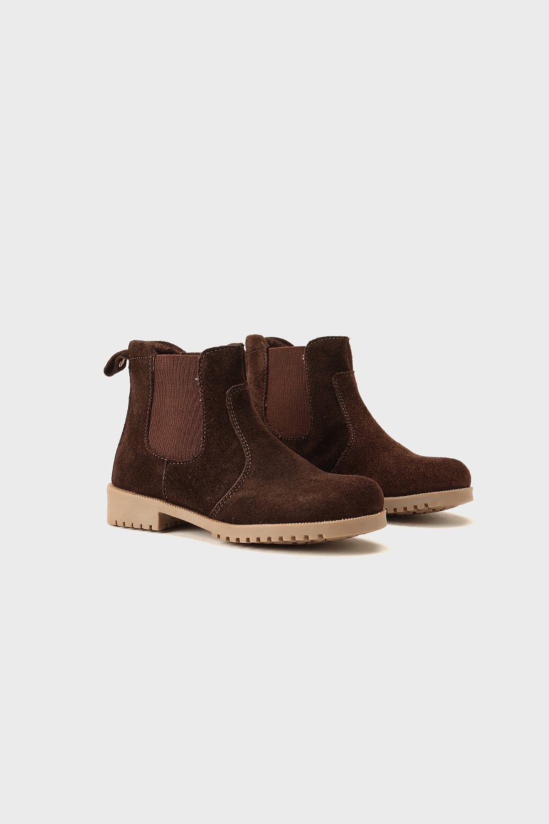 Boys Brown Leather Boots Durable Comfort | One Friday