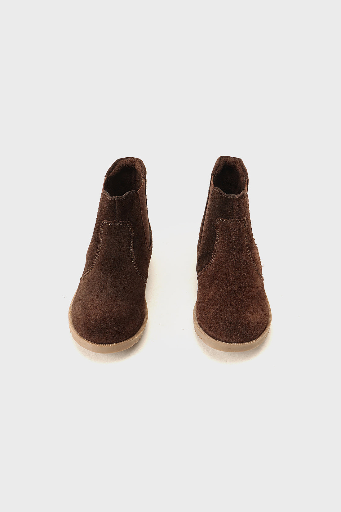 Boys Brown Leather Boots Durable Comfort | One Friday