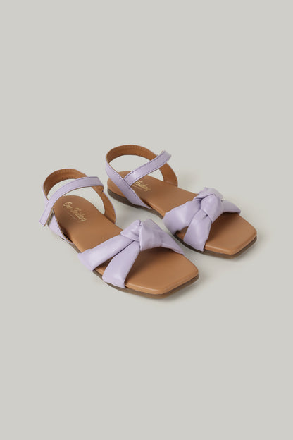 One Friday Girls Lavender Solid Sandal