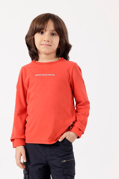 Boys Orange T-Shirt